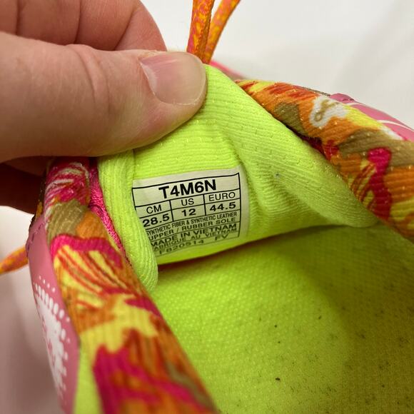 ASICS | Gel Noosa Tri 9 Running Shoe Breast Cancer Pink Yellow Sneaker Womens 12 - Picture 9 of 9